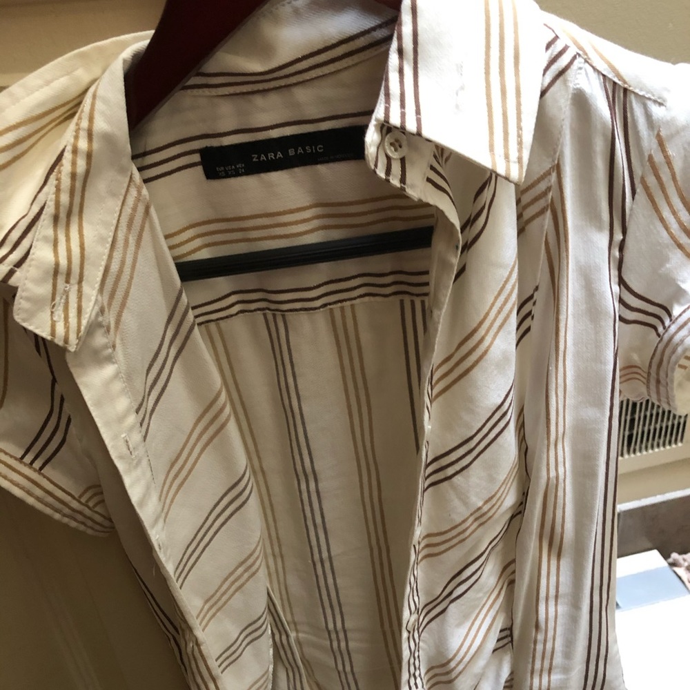 Zara brand button up